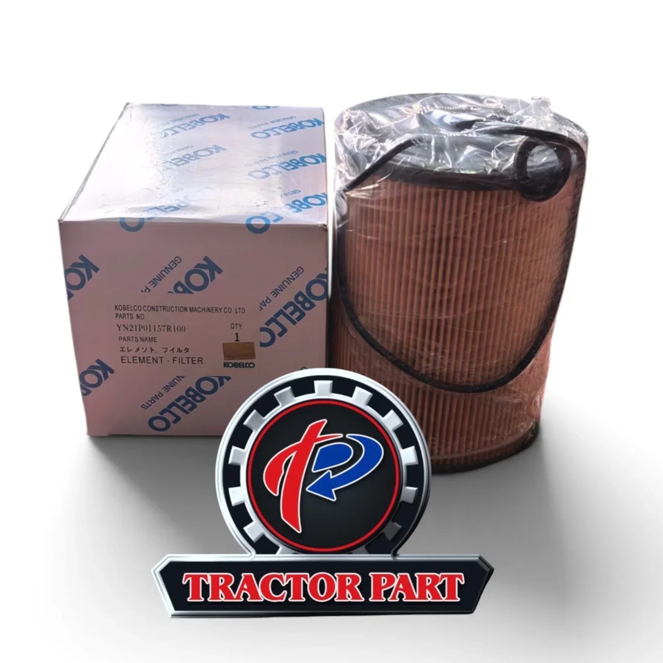 YN21P01157R100 fuel filter kobelco
